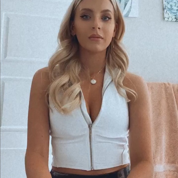 Heroine Sport Work Crop Top White - Picture 9 of 9